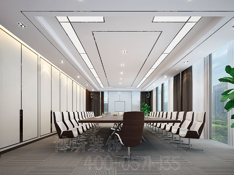新中式风格办公室装修设计-案例效果图 新中式风格办公室装修设计-案例效果图