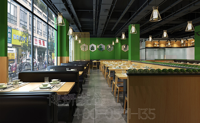 杭州快餐店装修-专业快餐店装修设计有啥要求