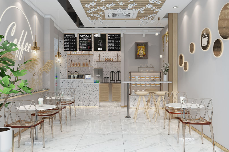 杭州奶茶店设计,杭州奶茶店装潢设计公司,杭州奶茶店装修效果图,杭州装修公司